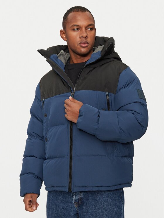 G-STAR Raw Geacă de iarnă Expedition D23645-D712 Albastru Regular Fit