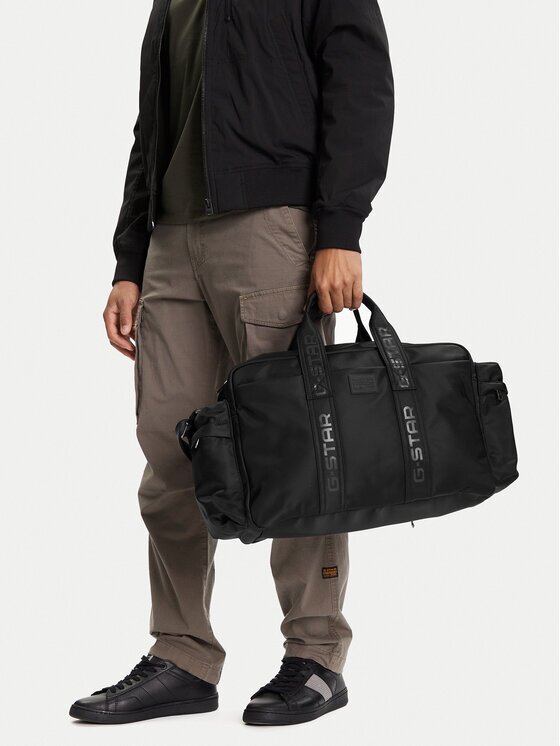 G-STAR Raw Geantă de weekend CEO-MARK-XC8190 Negru
