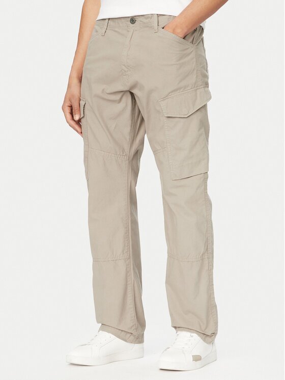 G-STAR Raw Pantaloni din material D28376-D388 Bej deschis Regular Fit