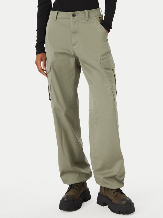 G-STAR Raw Pantaloni din material D29512-5126 Verde Straight Fit