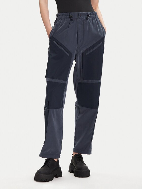 G-STAR Raw Pantaloni din material Tone On Tone D27036-D522 Albastru Relaxed Fit