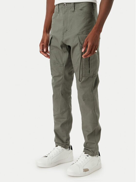 G-STAR Raw Pantaloni din material Zip Pkt D24307-E172 Gri Skinny Fit