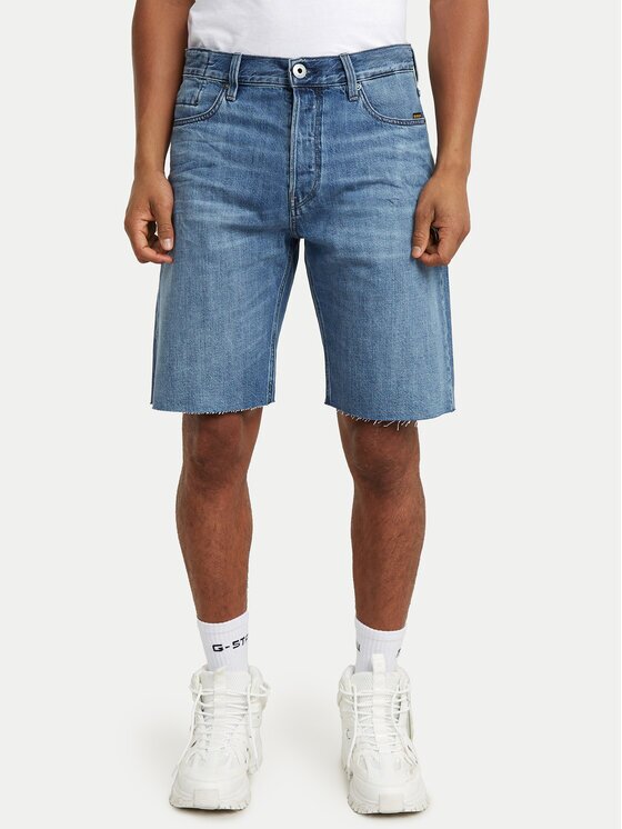 G-STAR Raw Pantaloni scurți de blugi Dakota D24411-D536-G326 Albastru Regular Fit