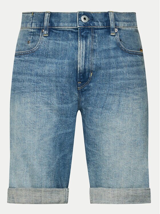 G-STAR Raw Pantaloni scurți de blugi Mosa D24430-D498-G564 Albastru Regular Fit