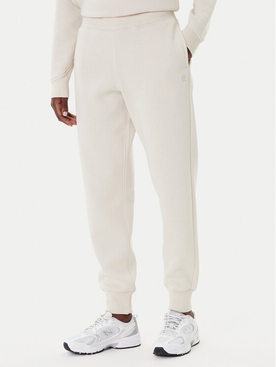 G-Star Raw Pantaloni trening Premium Core 2.0 D21320-C235 Écru Tapered Fit