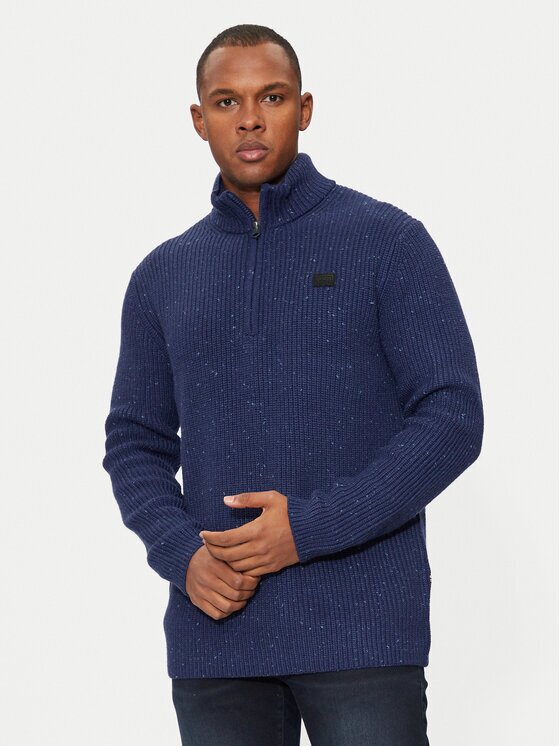 G-STAR Raw Pulover D25123-D754 Bleumarin Regular Fit