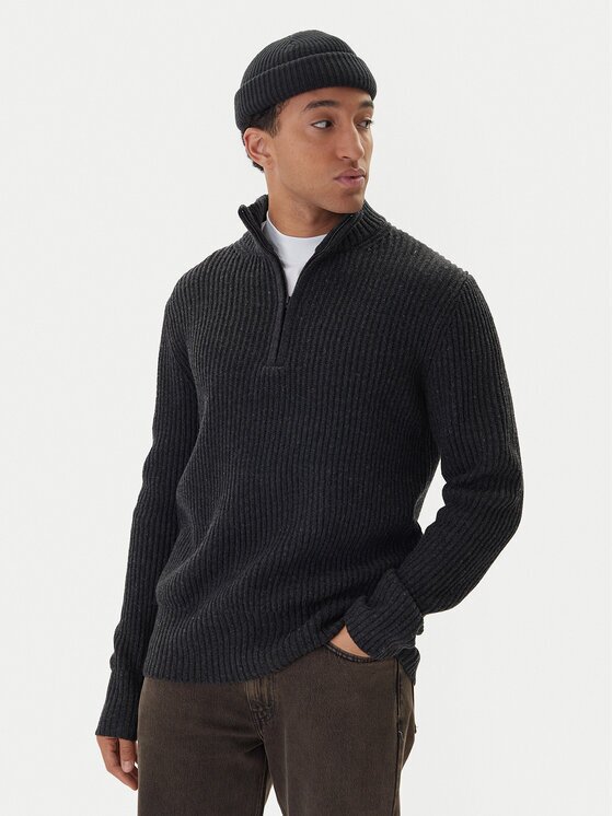 G-STAR Raw Pulover Essential D23938-E212 Gri Regular Fit