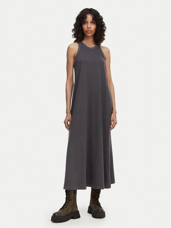 G-STAR Raw Rochie de zi D28944-B059 Gri închis Regular Fit