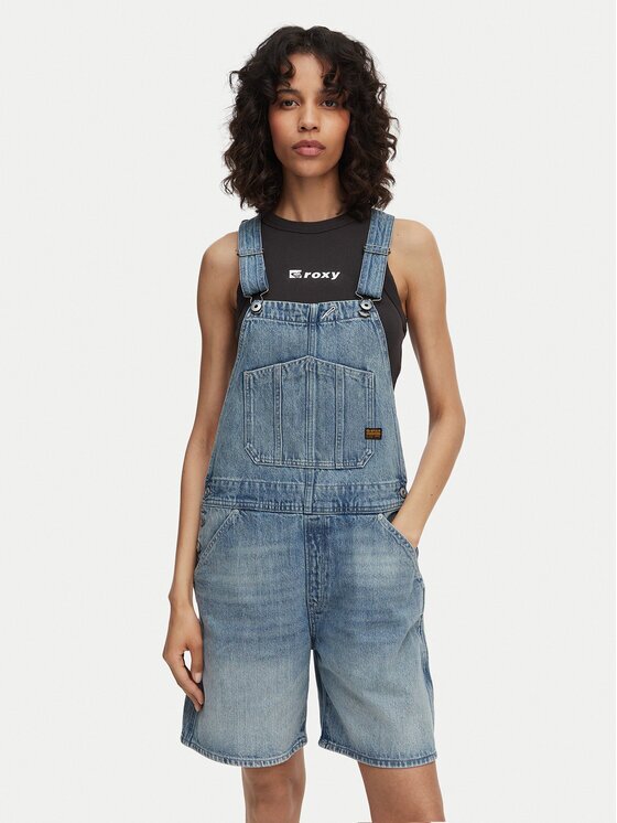 G-STAR Raw Salopetă D28887-D788 Albastru Loose Fit