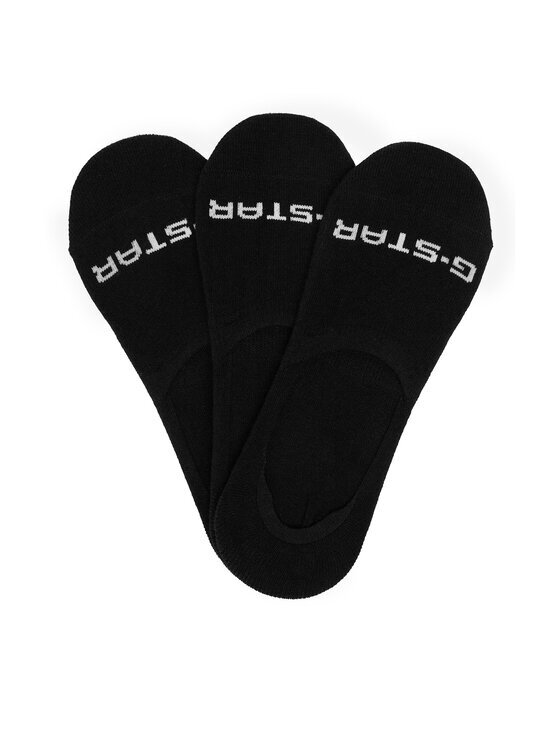 G-Star Raw Șosete joase AS_G-STAR_S_124_SS25 (3-PACK) Negru