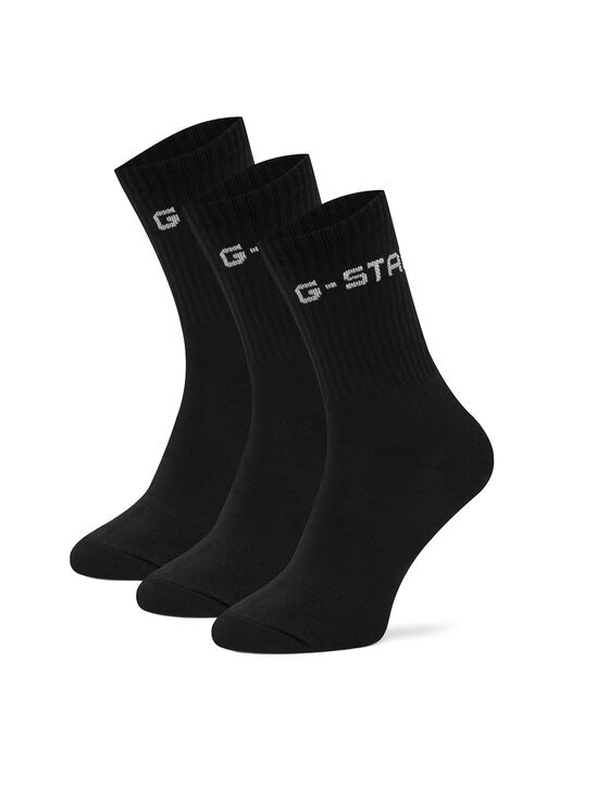 G-STAR Raw Șosete lungi AS_G_STAR_001W_SS25 (3-PACK)