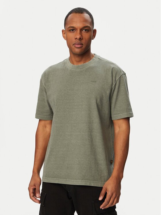 G-STAR Raw Tricou Base D28588-E517 Verde Regular Fit