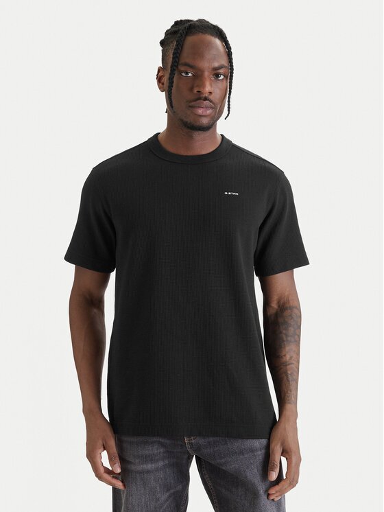 G-STAR Raw Tricou D28609-E383 Negru Regular Fit