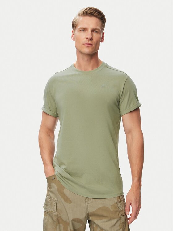 G-STAR Raw Tricou Lash D16396-B353 Verde Regular Fit