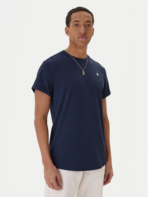 G-STAR Raw Tricou Lash R T D16396-2653-B111 Bleumarin Regular Fit