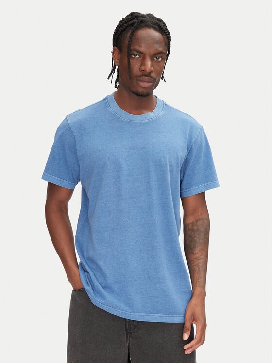 G-STAR Raw Tricou Overdyed D27760-C756 Albastru Regular Fit