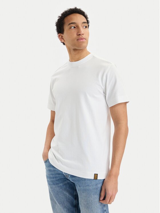 G-STAR Tricou Gs-01 D29291-D709 Alb Relaxed Fit