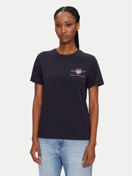 Gant Tricou Bisiklet Yaka 4200277 Regular Fit