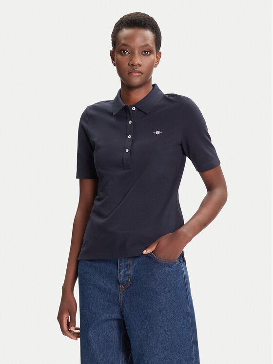 Gant Tricou polo Shield 4202231 Slim Fit
