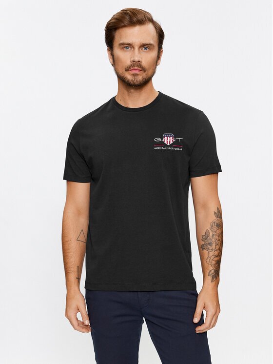 Gant Tricou Reg Archive Shield Emb Ss 2067004 Regular Fit