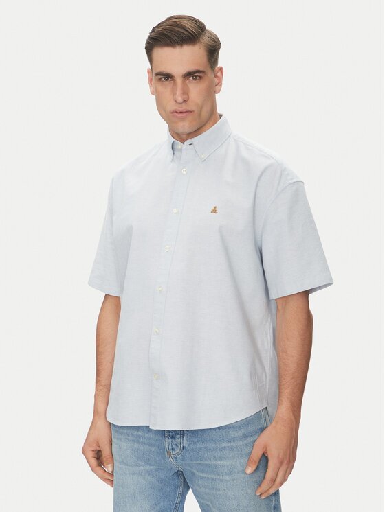 GAP Cămașă 442652-00 Albastru celest Easy Fit