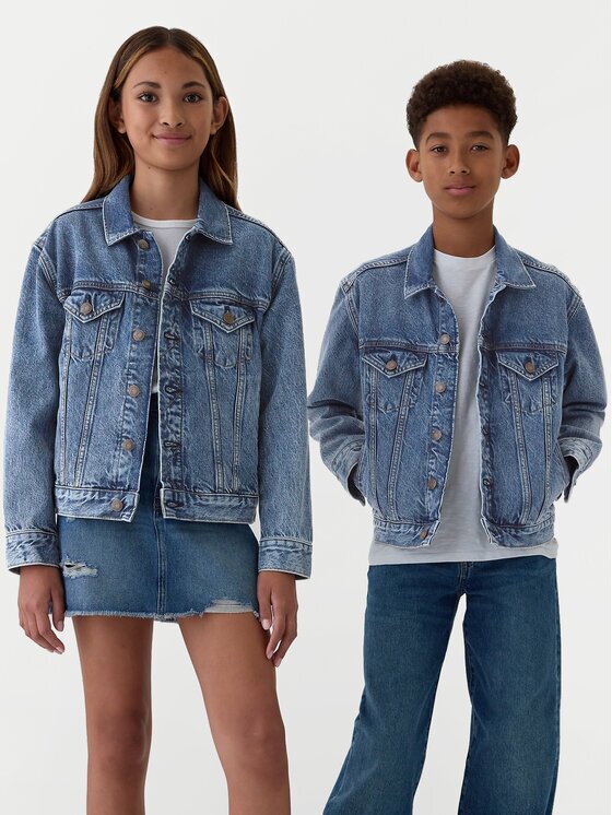 GAP Geacă de blugi 523213-00 Regular Fit