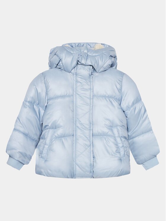 GAP Geacă de iarnă 740174-01 Albastru celest Regular Fit