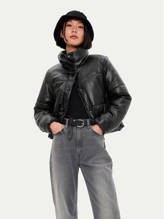 GAP Geacă din imitație de piele 486399 Regular Fit