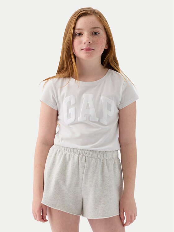 GAP Tricou 885666 Écru Regular Fit