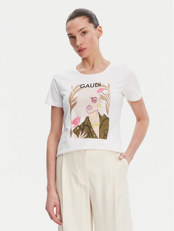 Gaudi Tricou 511BD64035 Regular Fit