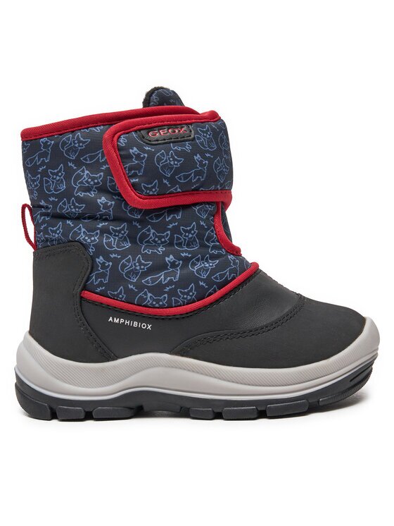Geox Cizme de zăpadă B Flanfil Boy B Abx B263VE 0BCMN C0048 S