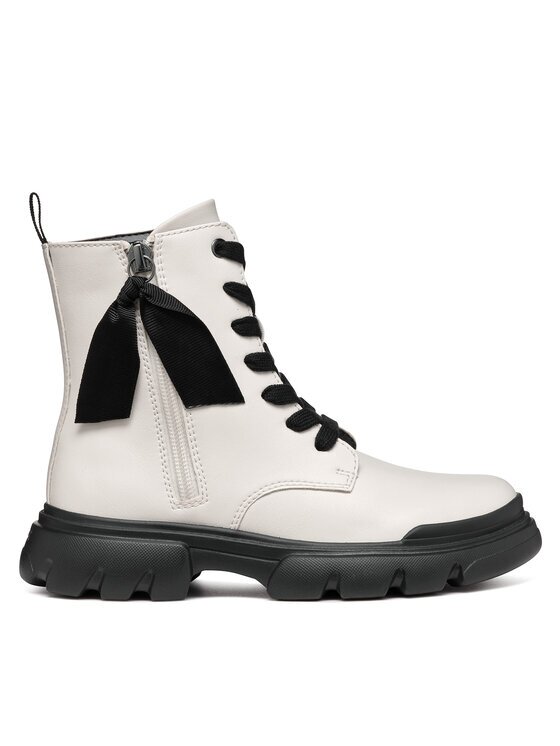 Geox Cizme J Junette Girl J36HVG 000BC C1M9B S Écru