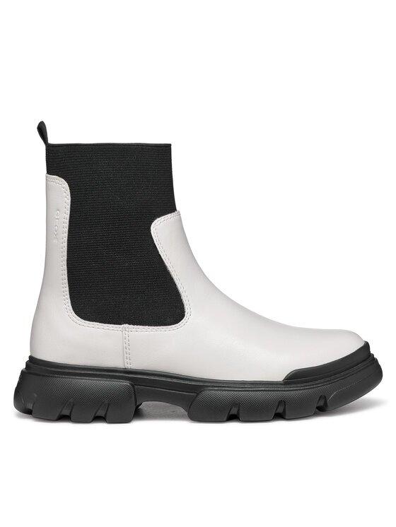 Geox Cizme J Junette Girl J46HVC 0BCNH C1M9B M Écru