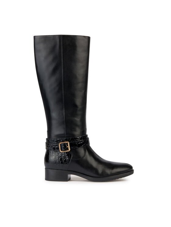 Geox Cizme lungi riding D Felicity D36G1A 04340 C9999