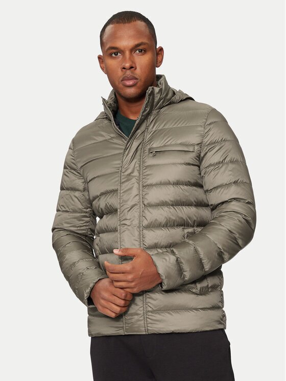 Geox Geacă din puf Warrens M4625E T3146 F5259 Regular Fit