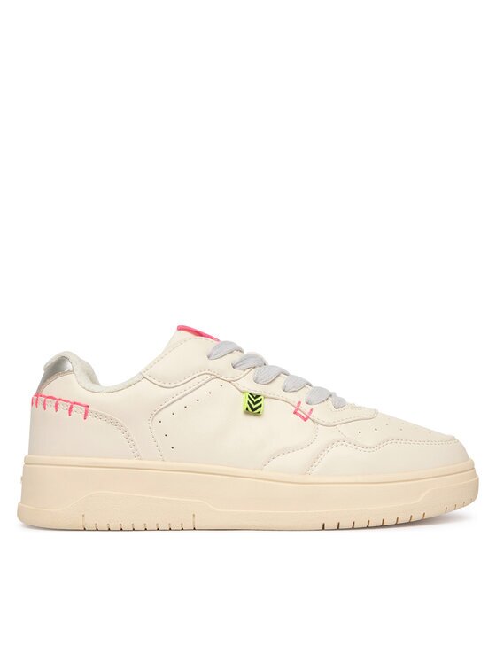 Geox Sneakers J Lestrella Girl J56NLC 000BC C1M1W D Écru