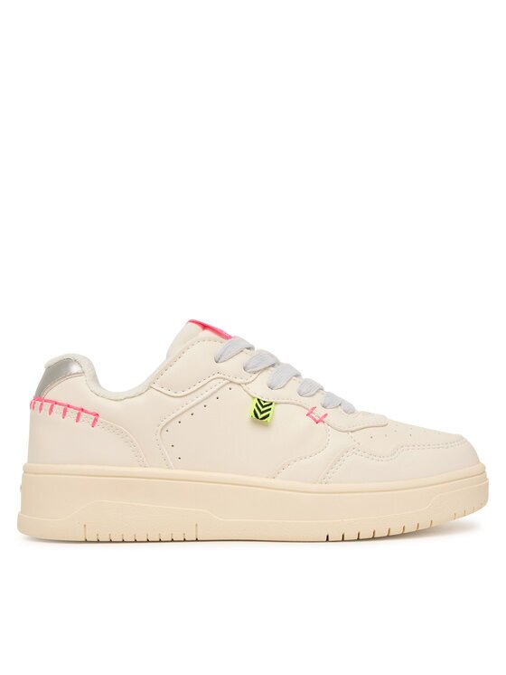 Geox Sneakers J Lestrella Girl J56NLC 000BC C1M1W S Écru