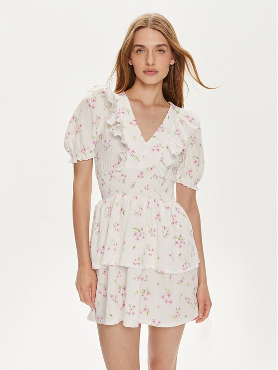 Gina Tricot Rochie de vară 22230 Écru Regular Fit