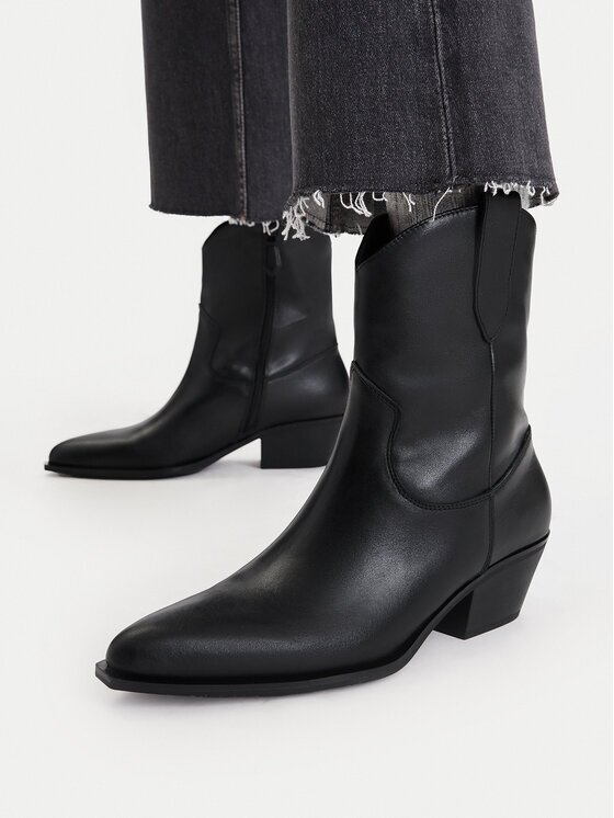 Gino Rossi Cizme și botine cowboy C-26117-03 Negru