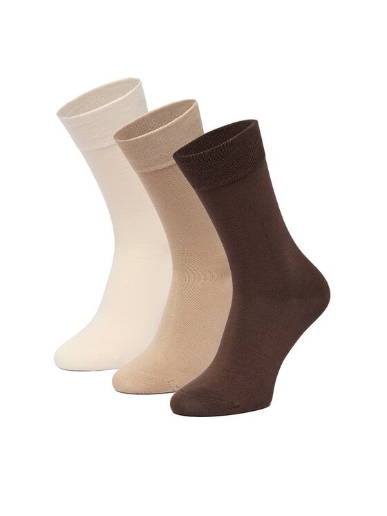 Gino Rossi Șosete lungi CEO_AS_GR_01_W_AW26 (3-PACK). Bej