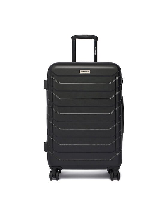Gino Rossi Valiză medie C-GIN-M-001-05-BLACK Negru