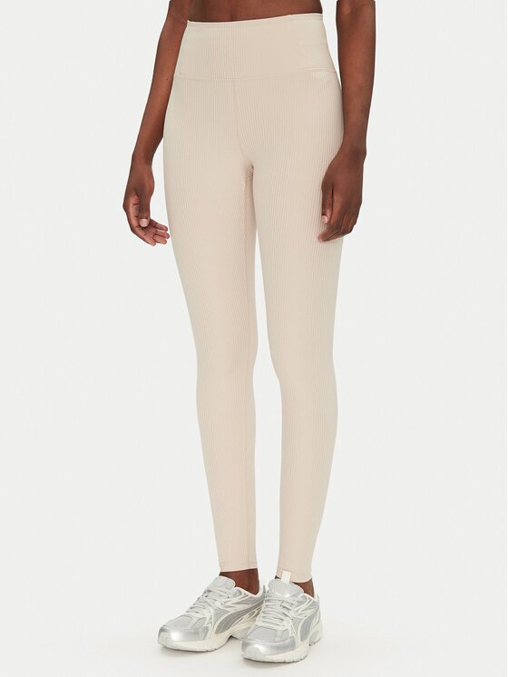 Girlfriend Collective Colanți Rib High-Rise 4034 Slim Fit