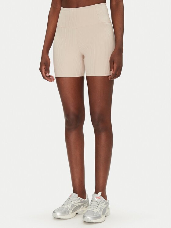 Girlfriend Collective Pantaloni scurți sport Rib Run 4041 Slim Fit