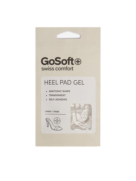Go Soft Pernițe sub călcâi CEO_LA_GEL HEEL PAD_AW26 Incolor