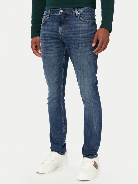 GUESS Blugi Miami M6YAN1 D1474 Skinny Fit