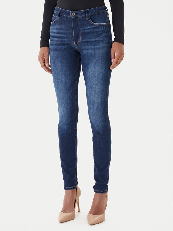 GUESS Blugi W2YA46 D4Q03 Skinny Fit