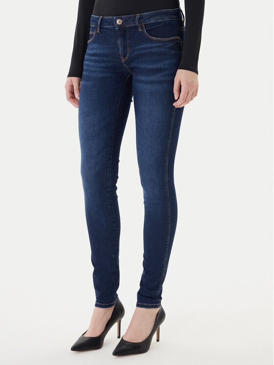 GUESS Blugi W2YAJ2 D4Q03 Skinny Fit