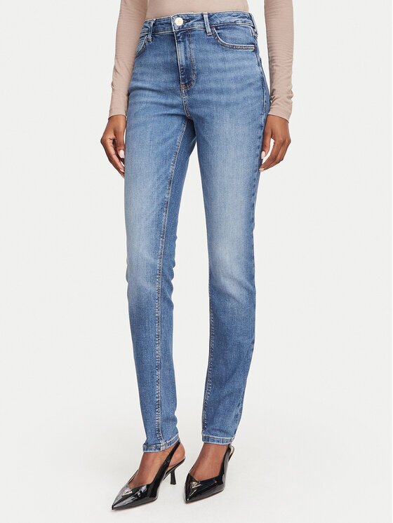 GUESS Blugi W6YA46 D1538 Skinny Fit