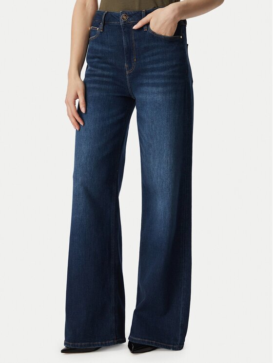 GUESS Blugi W6YA82 D1334 Wide Leg