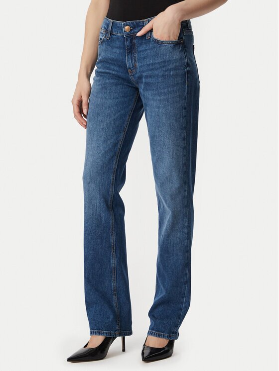 GUESS Blugi W6YAJD D1655 Straight Leg